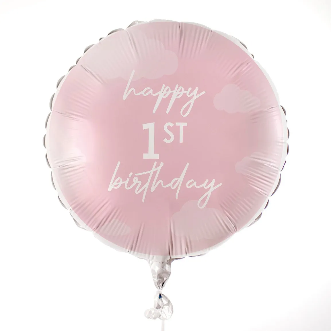 Ginger Ray 'Happy 1st Birthday' Pink Foil Balloon | 43 cm