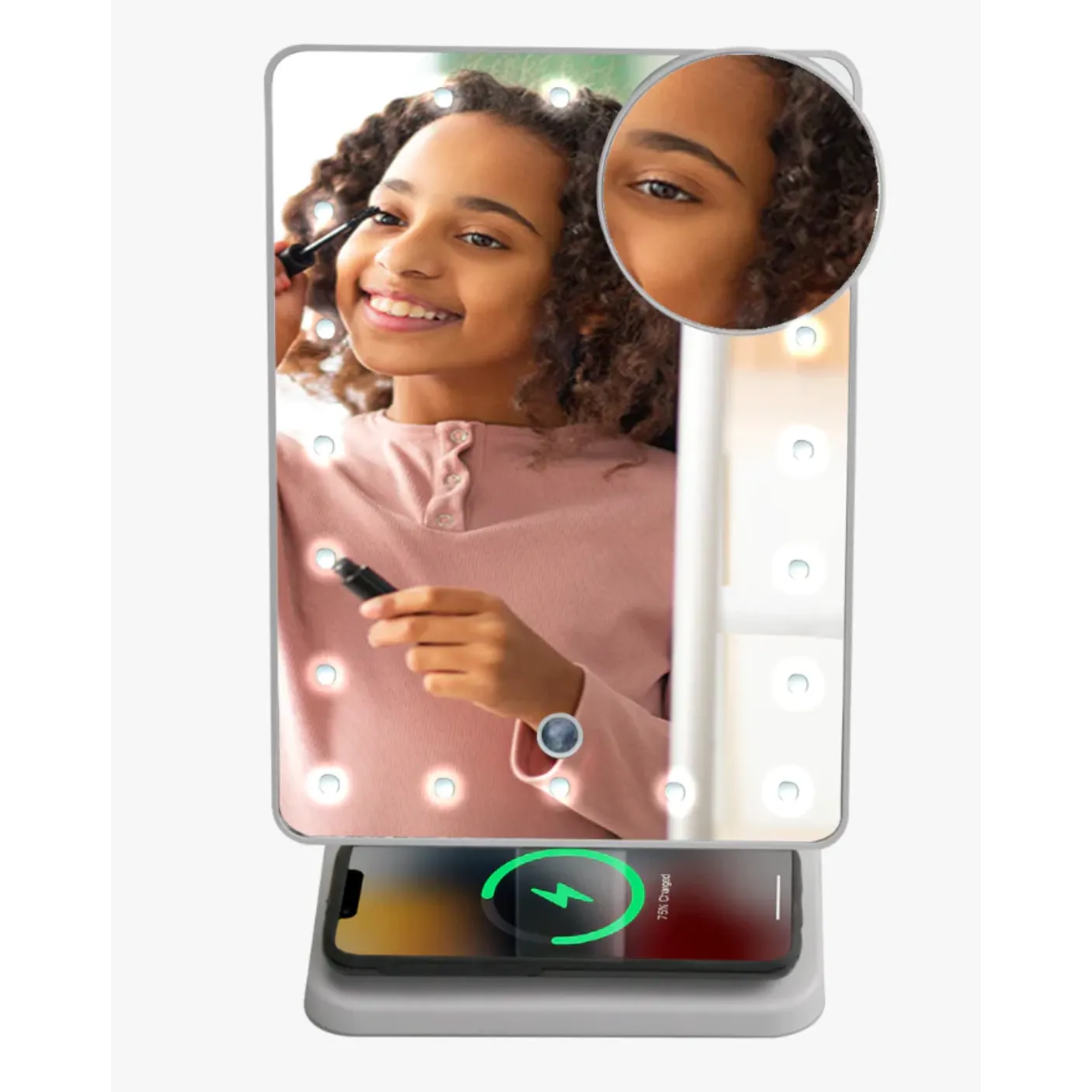Glam Studio Vanity Mirror and Bluetooth Speaker