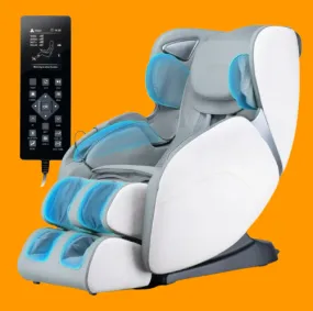 Golden Massage 4D Full Body Recliner – Zero Gravity SL Track Massage Chair with Bluetooth & Heating in Beige
