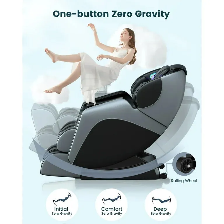 Golden Massage 4D Recliner: Full-Body Zero Gravity Massage Chair with Heat, Air Compression, and Bluetooth Audio