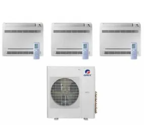 GREE Multi Gen2 Series 24,000 BTU 3-Zone Mini Floor Console 9K 9K 18K Ductless Mini-Split System