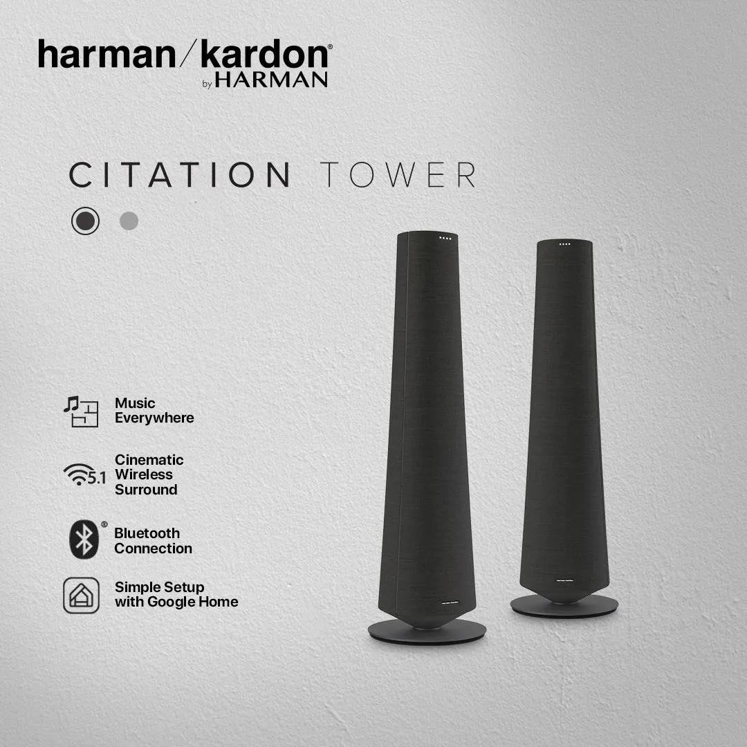 Harman Kardon Citation Tower Smart Premium Floorstanding Speaker