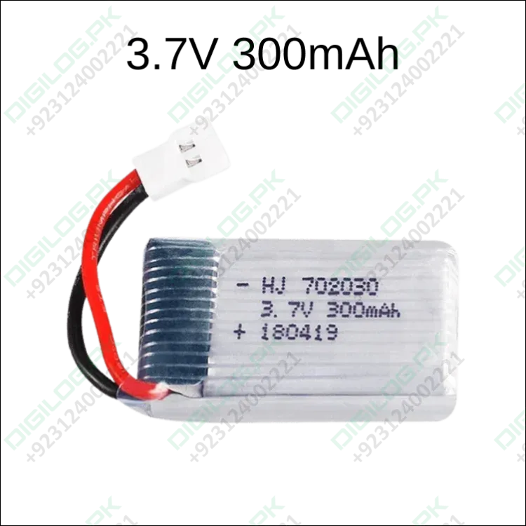High-performance 3.7v 300mah Lipo Battery - Perfect For Drones, Rc Cars & More! (highlights Performance, Compatibility, And Versatility)