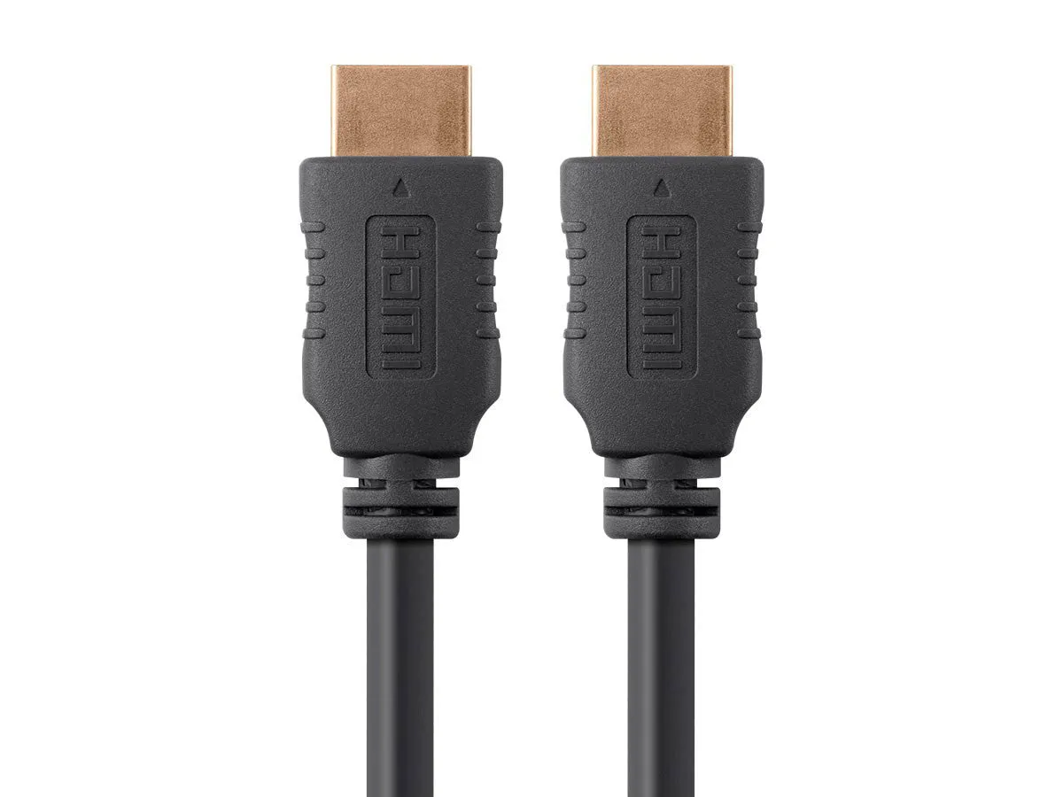 High Speed HDMI Cable 28 AWG 10FT Black