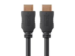 High Speed HDMI Cable 28 AWG 10FT Black