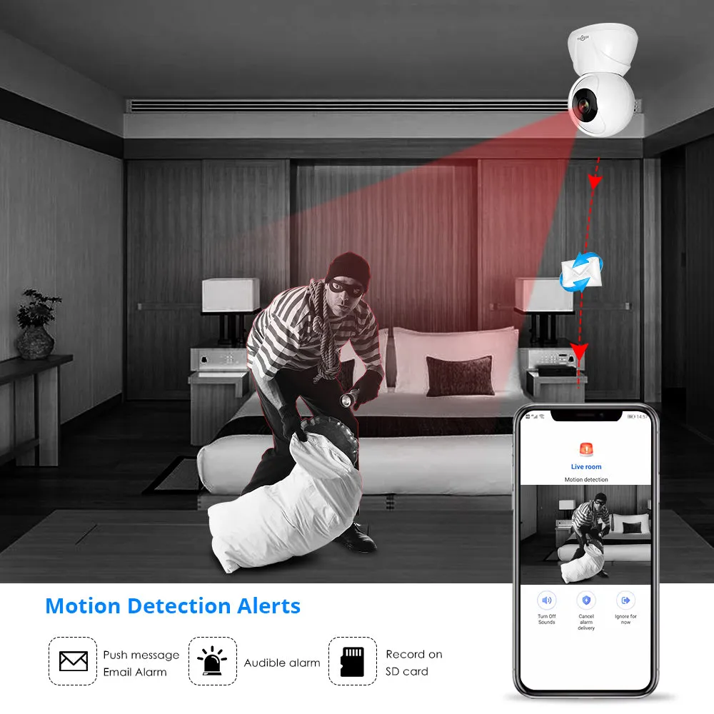 Hiseeu 1080P Home Security Camera
