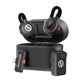 Hollyland Lark M2S Mini Combo (Camera RX   Type-C RX) Wireless Microphone