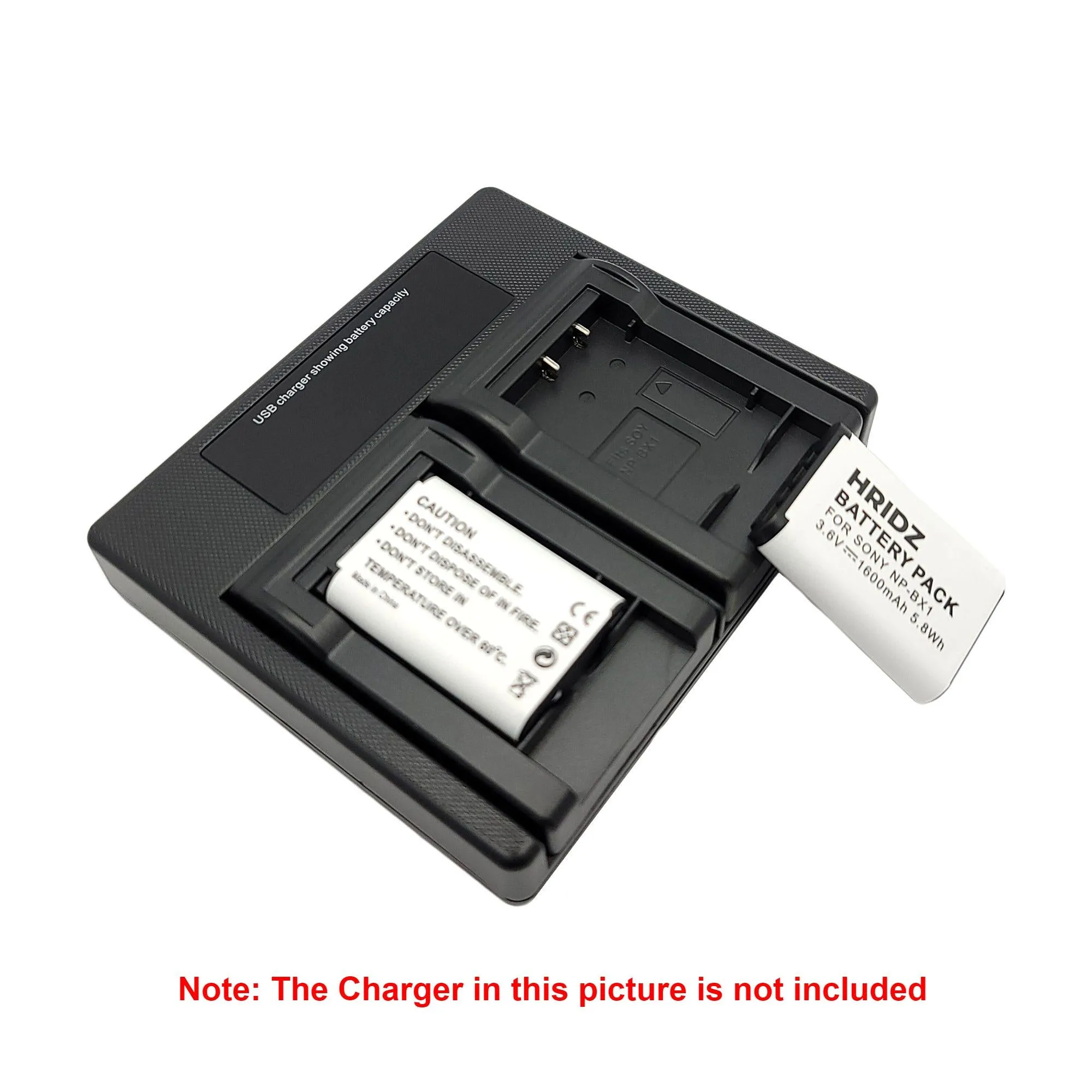 Hridz 1600mAh NP-BX1 Rechargeable Li-ion Battery for Sony RX100 Series