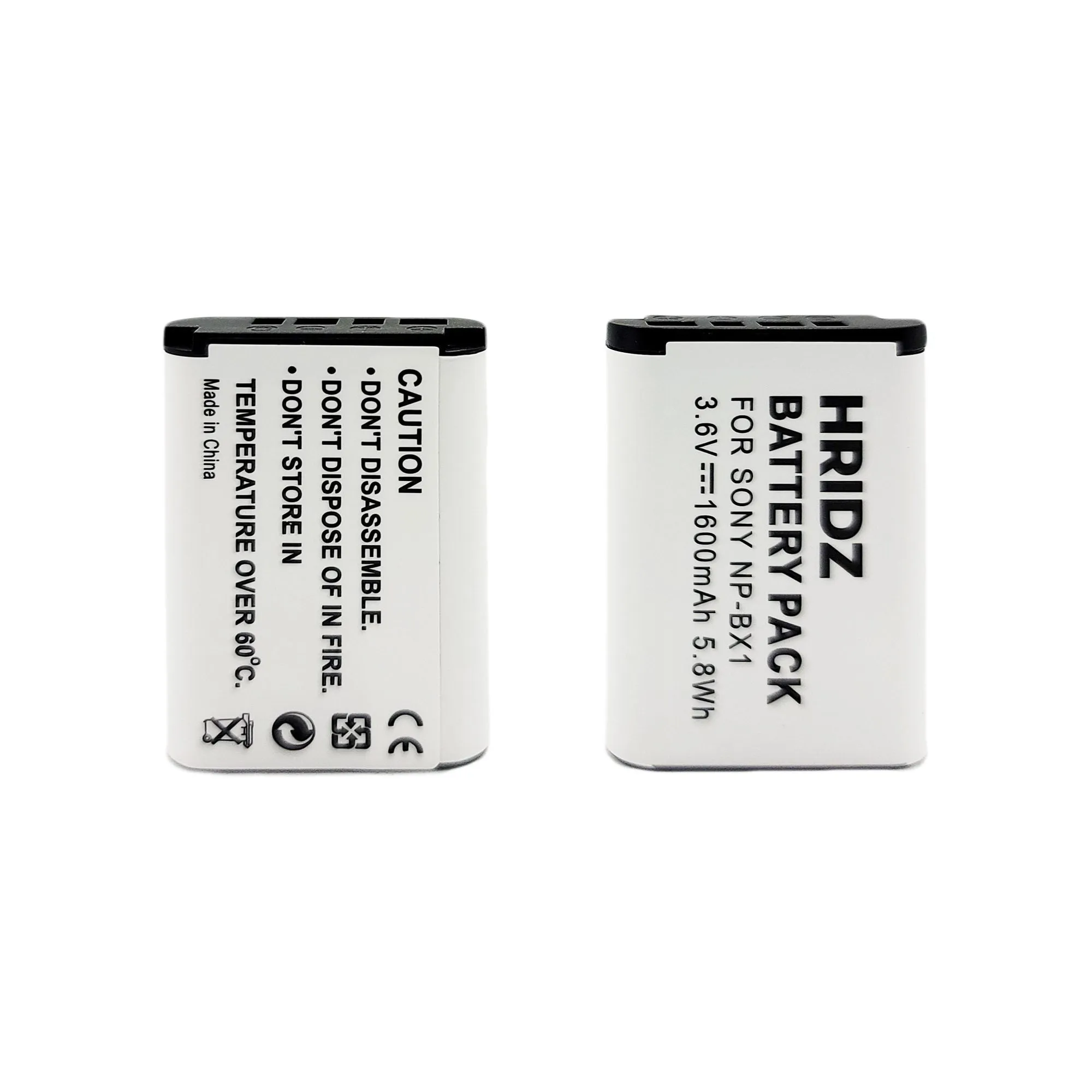 Hridz 1600mAh NP-BX1 Rechargeable Li-ion Battery for Sony RX100 Series