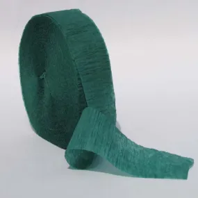 Hunter Green Crepe Paper Streamers 150' Long