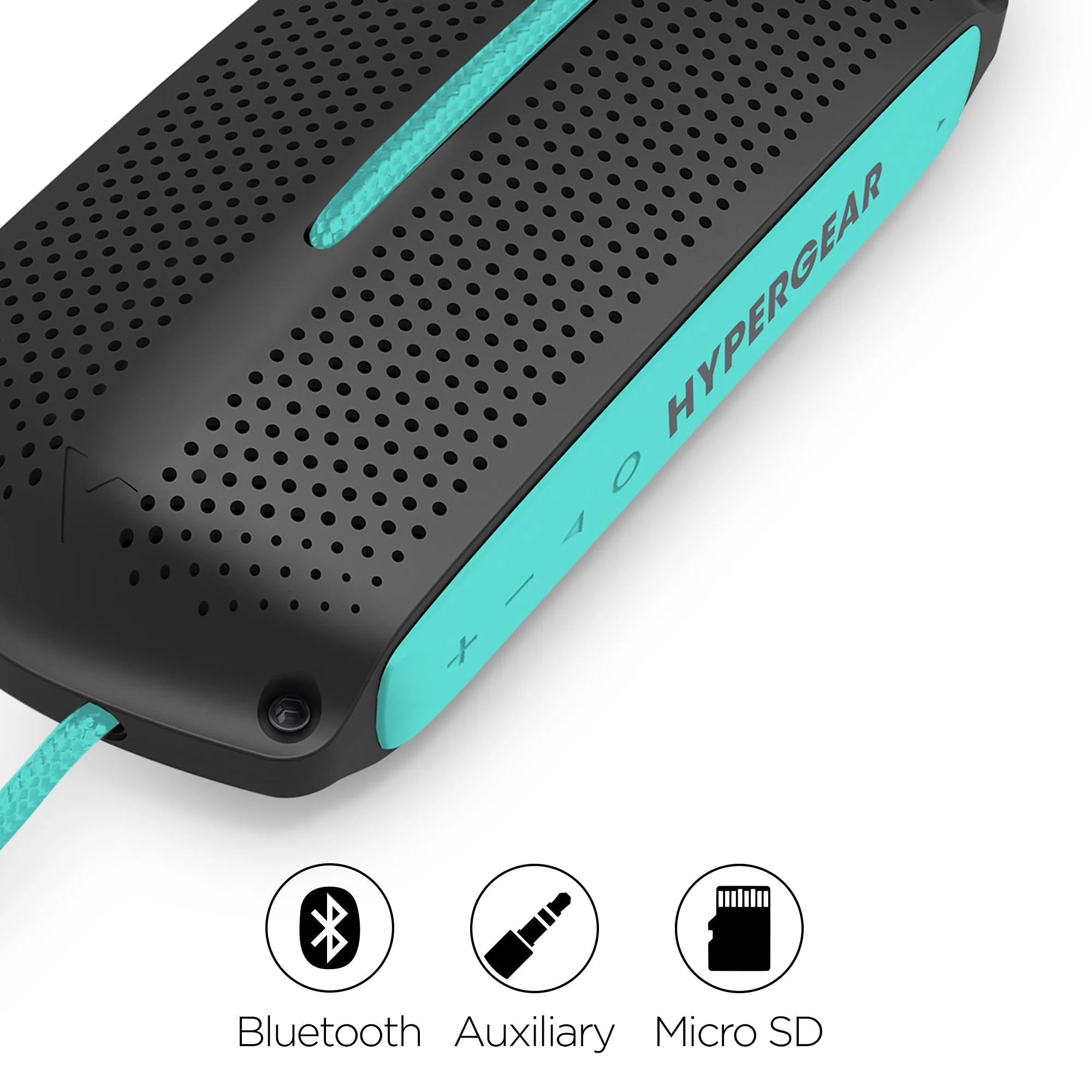 HyperGear Wave Water Resistant Wireless Speaker with Extended Battery
