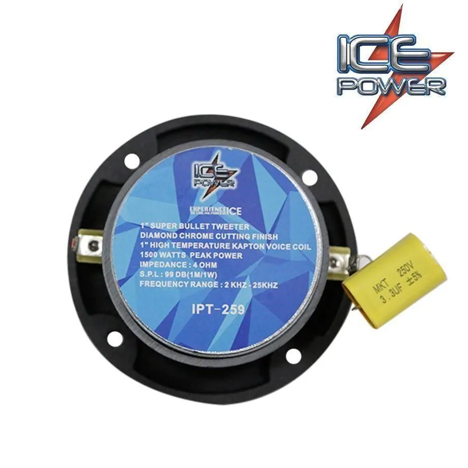 Ice Power IPT-259 Bullet Tweeter (1500W)