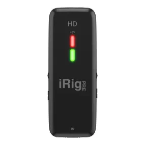 IK Multimedia iRig Pre HD iOS Mic Preamp & Interface