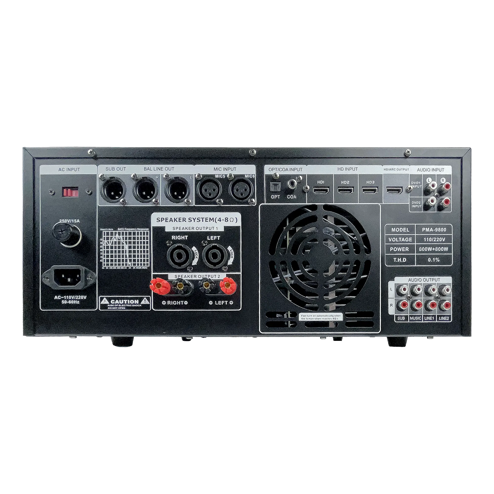 ImPro Epic Party Bundle 1 with Mixing Amplifier, Speakers, Microphones, and Accessories (5 Items)