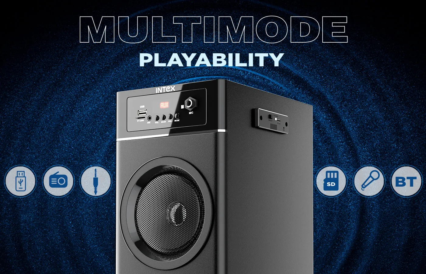 IT Batt 9000 90W Tower Speaker