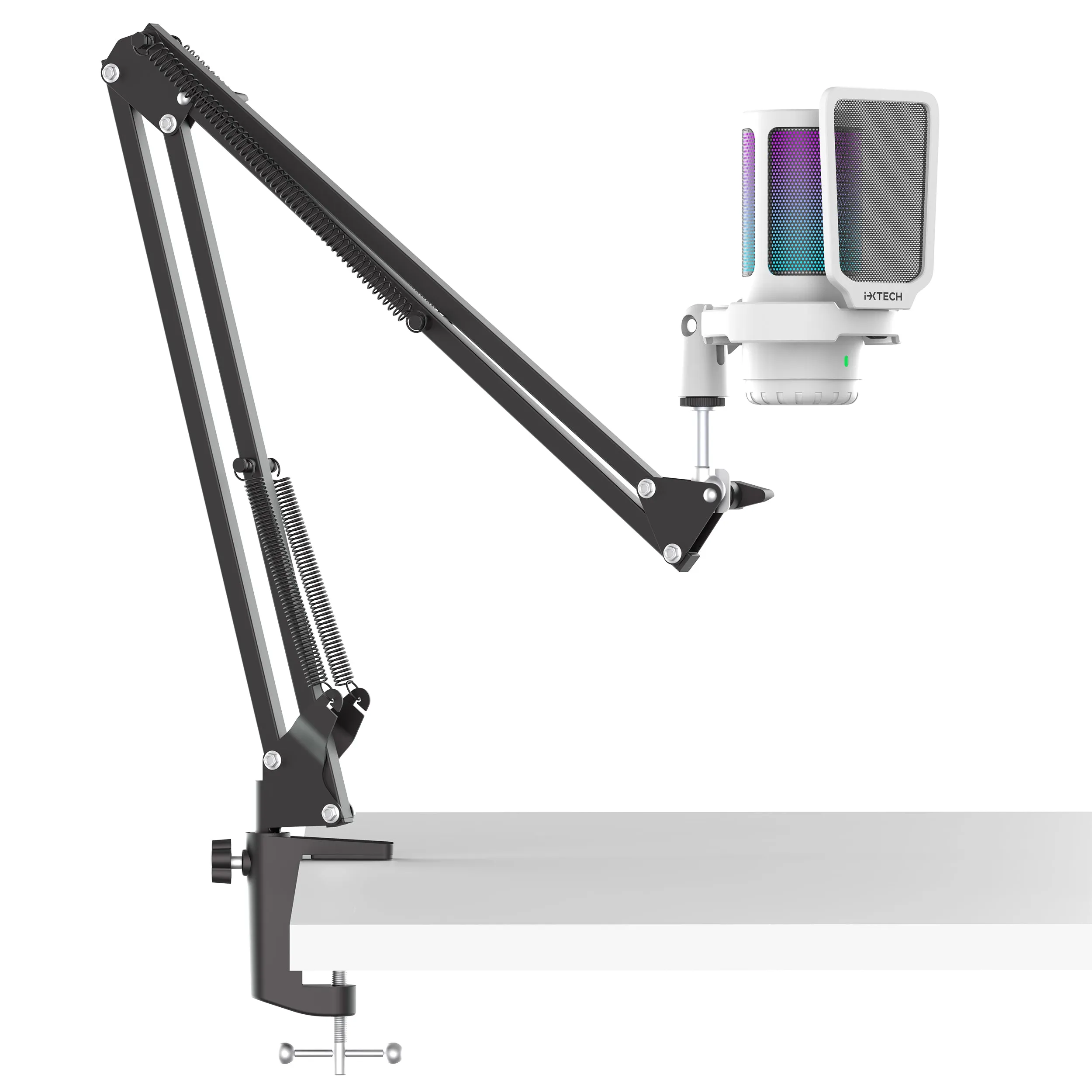 IX-MIC04 Gaming Microphone for Streaming Podcasting Recording with Boom Arm