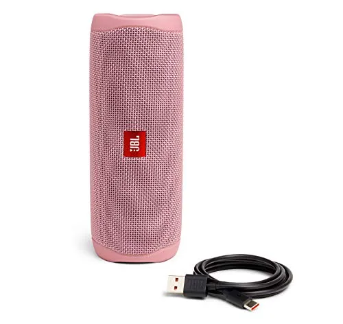 JBL Flip 5 Portable Waterproof Wireless Bluetooth Speaker with up to 12 Hours of Battery Life - Black