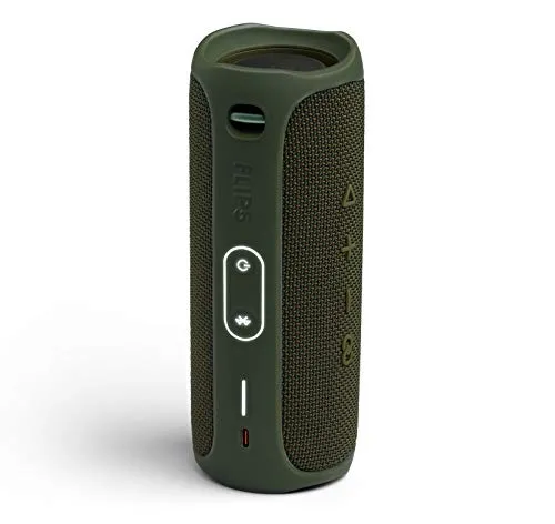 JBL Flip 5 Portable Waterproof Wireless Bluetooth Speaker with up to 12 Hours of Battery Life - Black