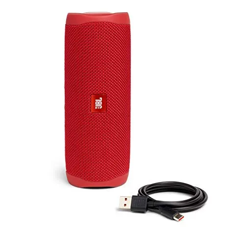 JBL Flip 5 Portable Waterproof Wireless Bluetooth Speaker with up to 12 Hours of Battery Life - Black