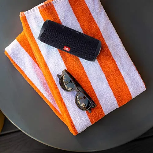 JBL Flip 5 Portable Waterproof Wireless Bluetooth Speaker with up to 12 Hours of Battery Life - Black