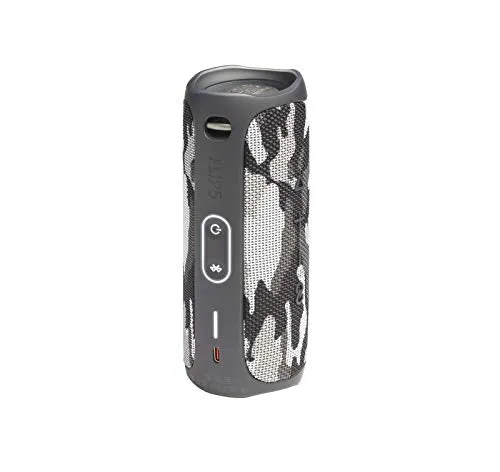 JBL Flip 5 Portable Waterproof Wireless Bluetooth Speaker with up to 12 Hours of Battery Life - Black