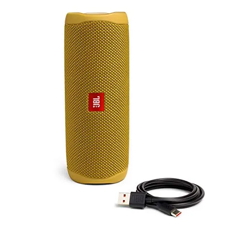 JBL Flip 5 Portable Waterproof Wireless Bluetooth Speaker with up to 12 Hours of Battery Life - Black