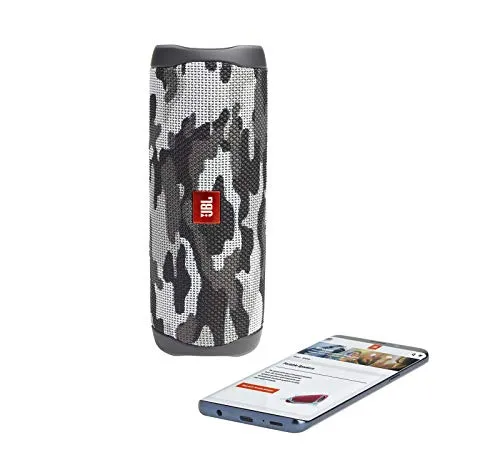 JBL Flip 5 Portable Waterproof Wireless Bluetooth Speaker with up to 12 Hours of Battery Life - Black