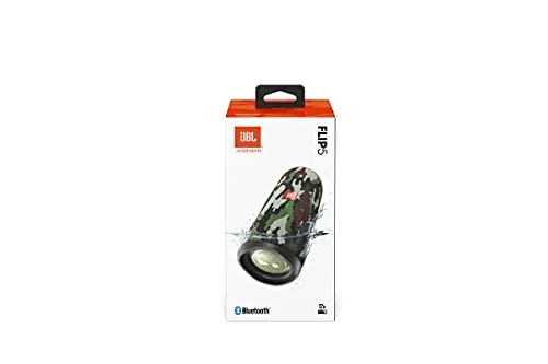 JBL Flip 5 Portable Waterproof Wireless Bluetooth Speaker with up to 12 Hours of Battery Life - Black