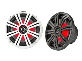 Kicker 45KM84L 8" 300W Seven-Color-LED Marine/Powersports Speakers KM KM84