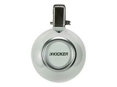 Kicker 45KMTC8W 8" Marine Tower Speakers - White