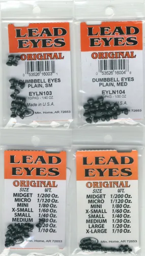 Lead Dumbbell Eyes