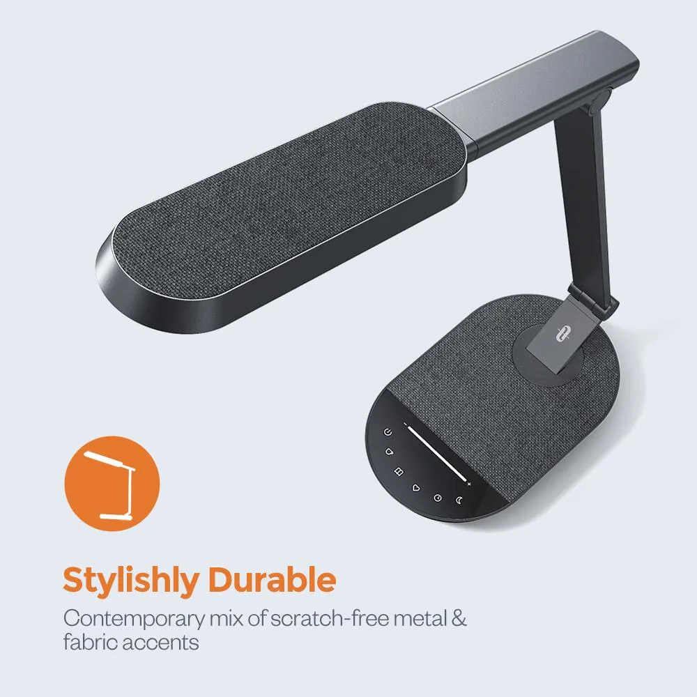 LED Hightech Desk Lamp 56, Large, Luxury Aluminum Alloy, with Super Fast Charging port