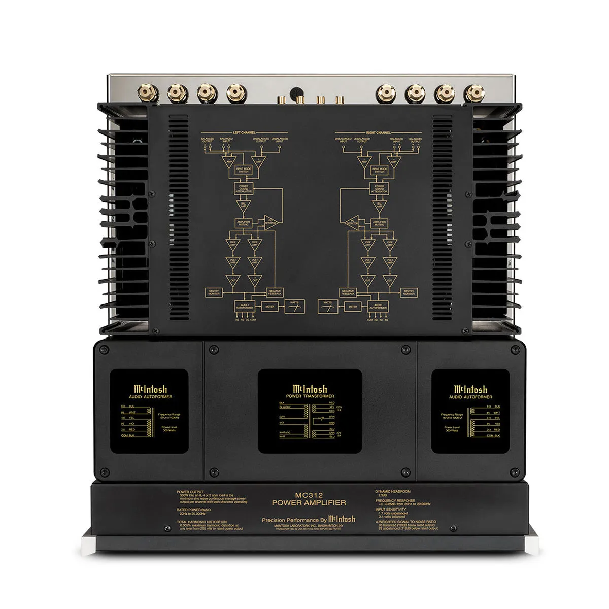 McIntosh MC312 2-Channel Solid State Amplifier