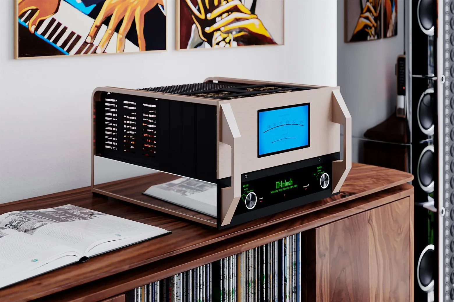 McIntosh MC3500 - 1-Channel Vacuum Tube Amplifier Mk II