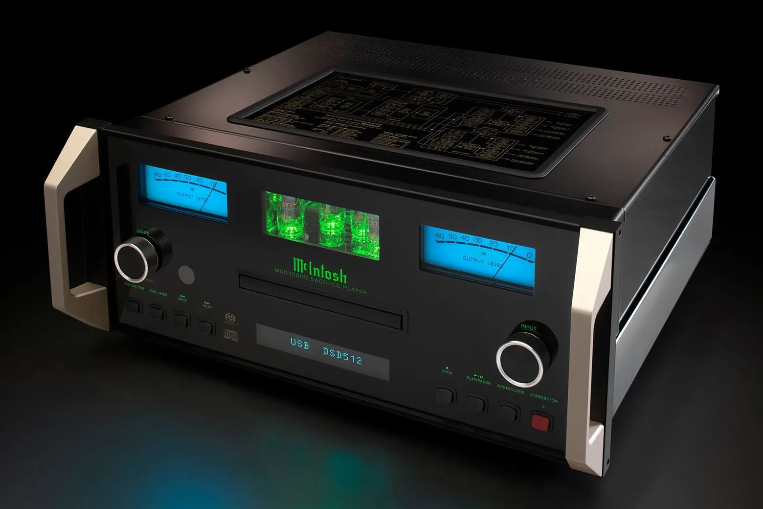 McIntosh MCD12000 - 2-Channel SACD/CD Player