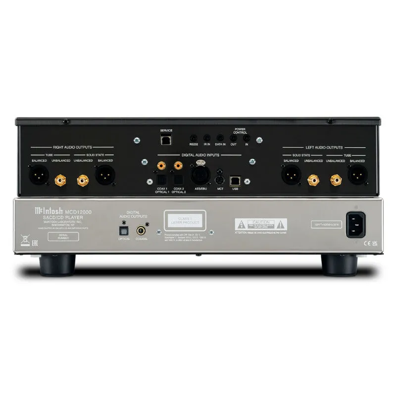 McIntosh MCD12000 - 2-Channel SACD/CD Player