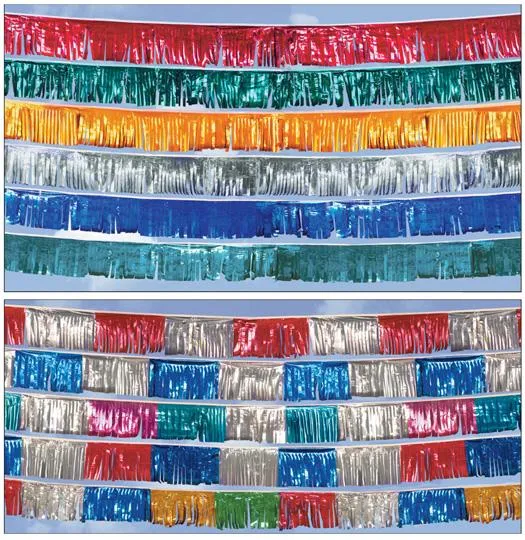 Metallic Starburst Streamer 60'