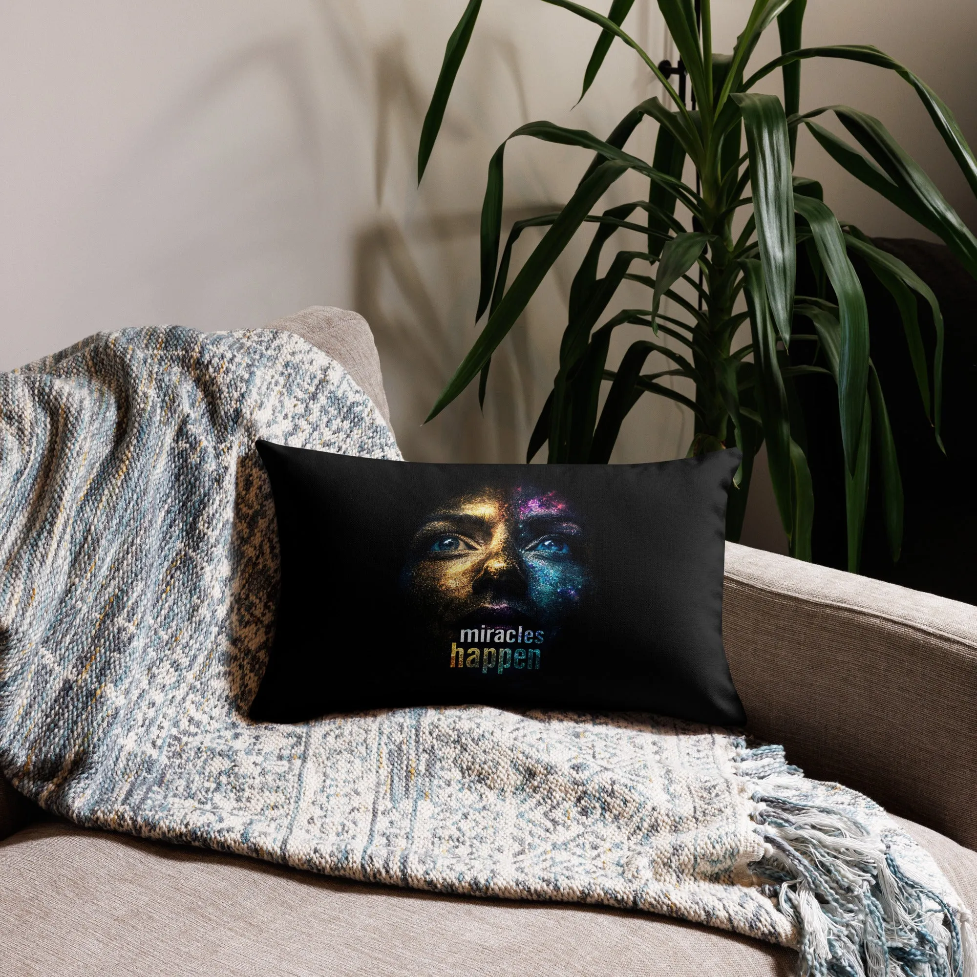 Miracles Happen Edition 1 Premium Pillow