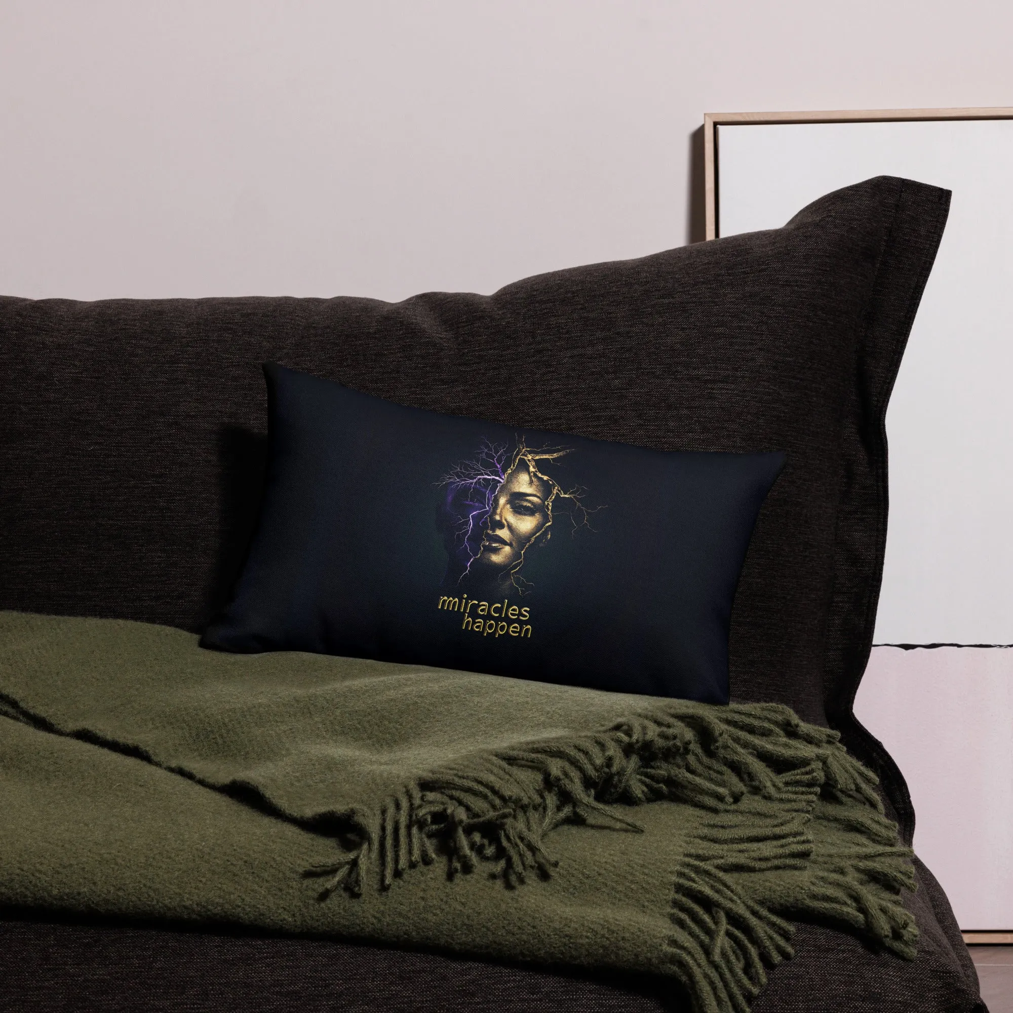 Miracles Happen Edition 2 Premium Pillow