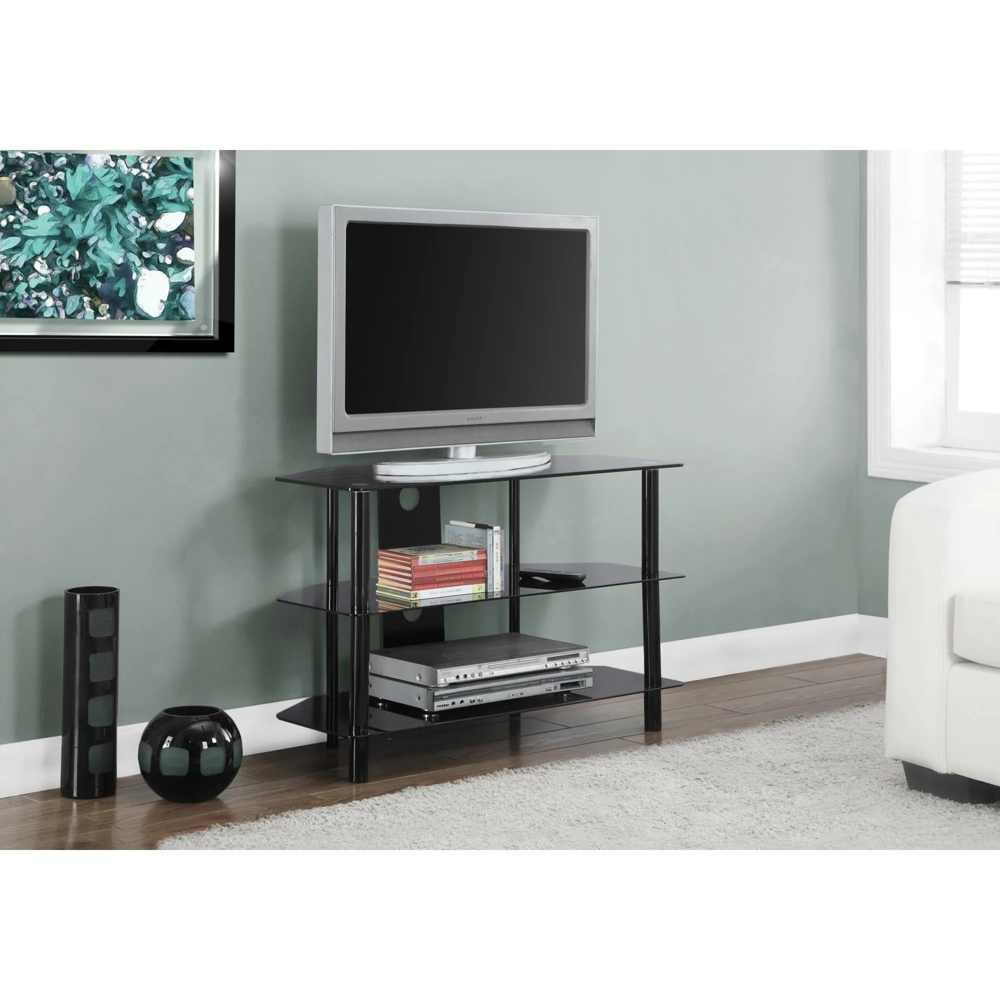 Monarch Meuble pour téléviseur avec gestion de câblage I 2506