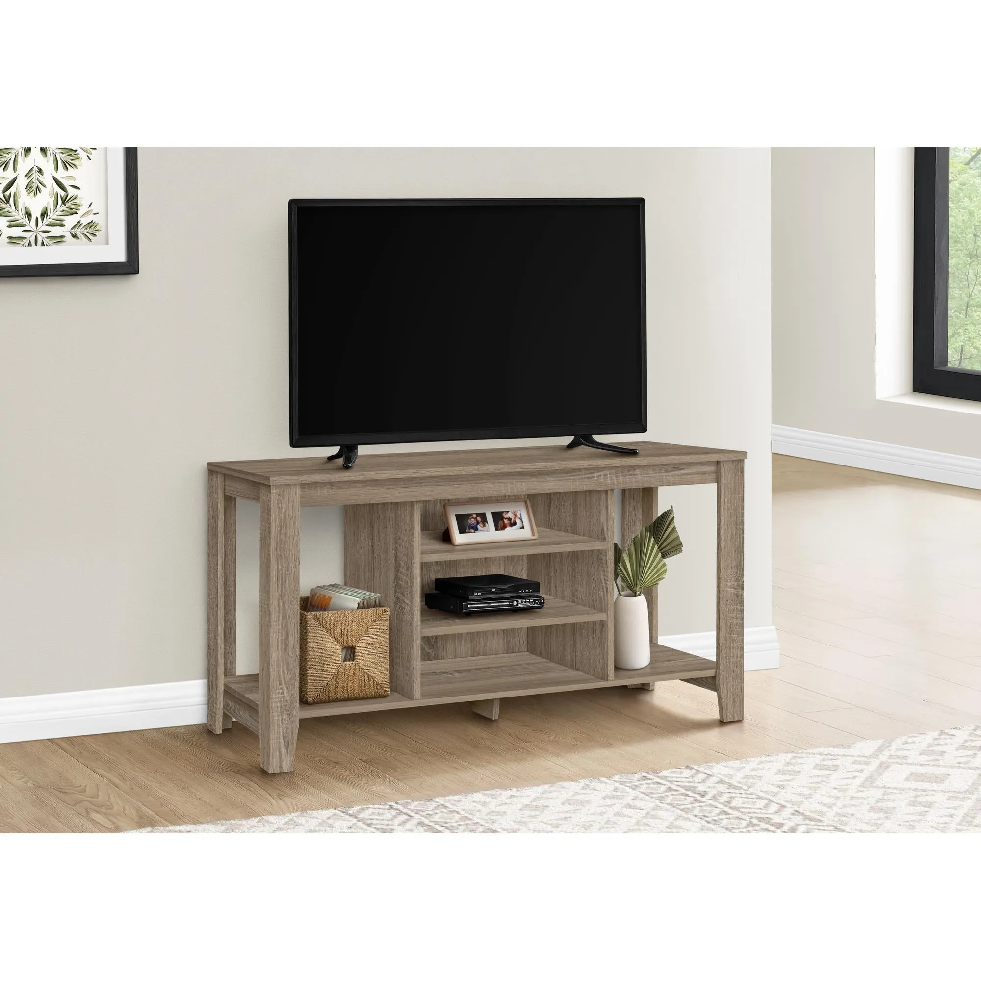 Monarch Meuble pour téléviseur avec gestion de câblage I 3528