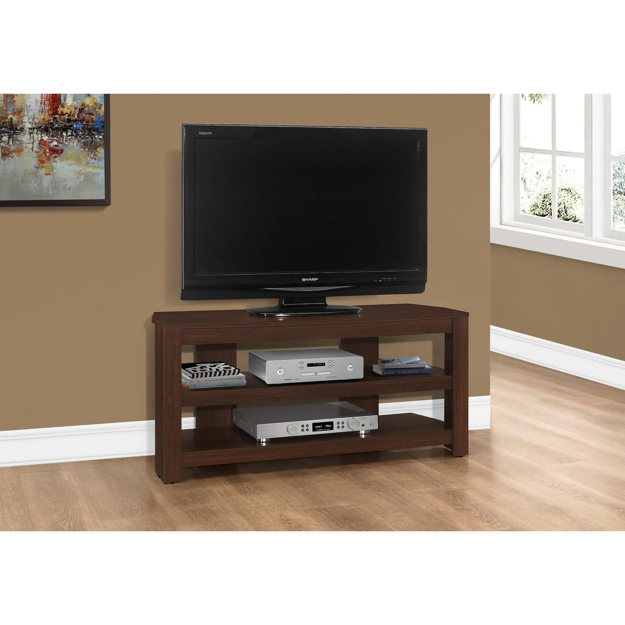 Monarch Meuble pour téléviseur avec support I 2554