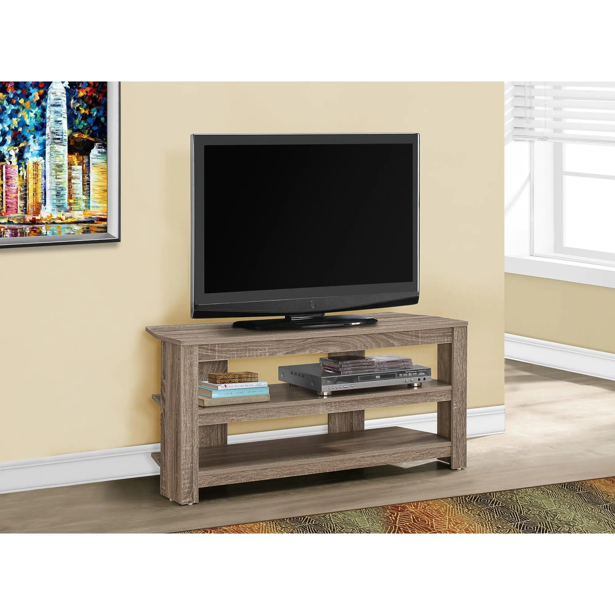 Monarch Meuble pour téléviseur avec support I 2569