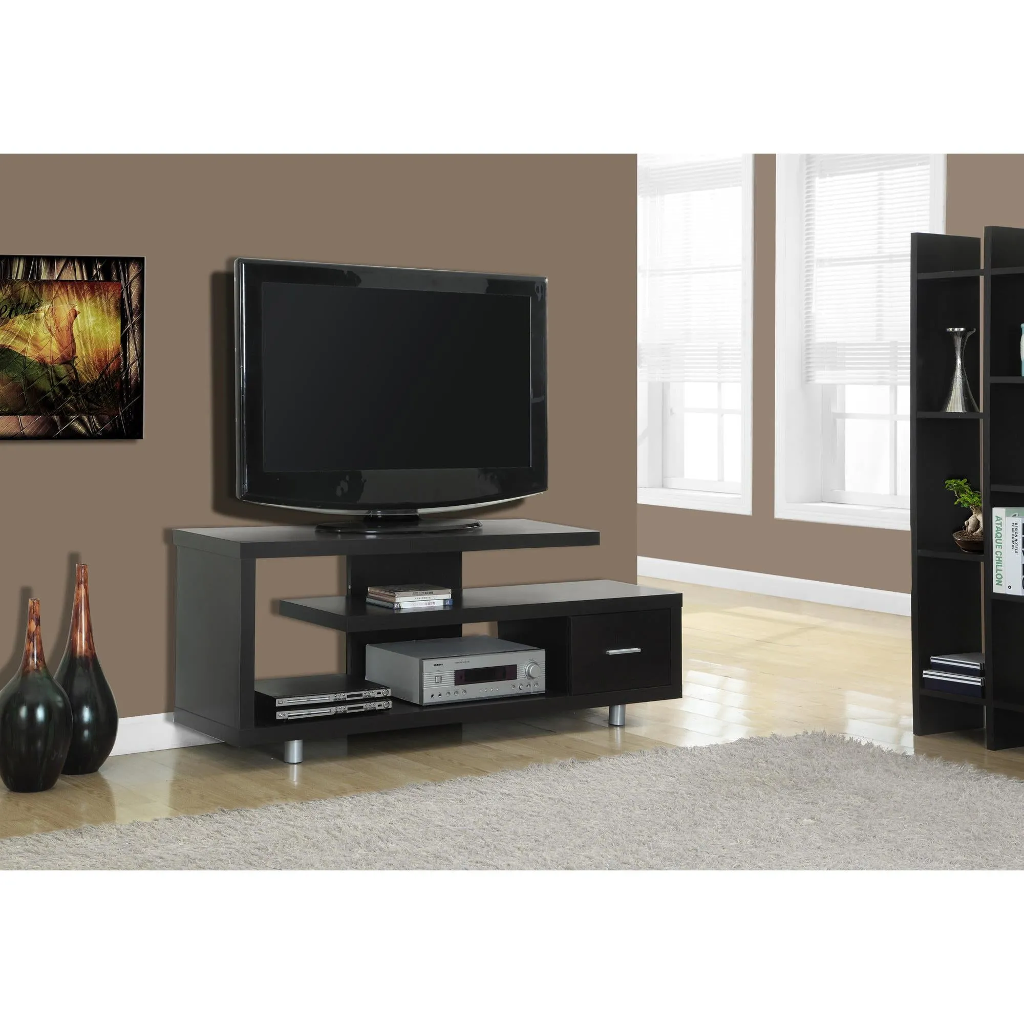 Monarch Meuble pour téléviseur avec support I 2572