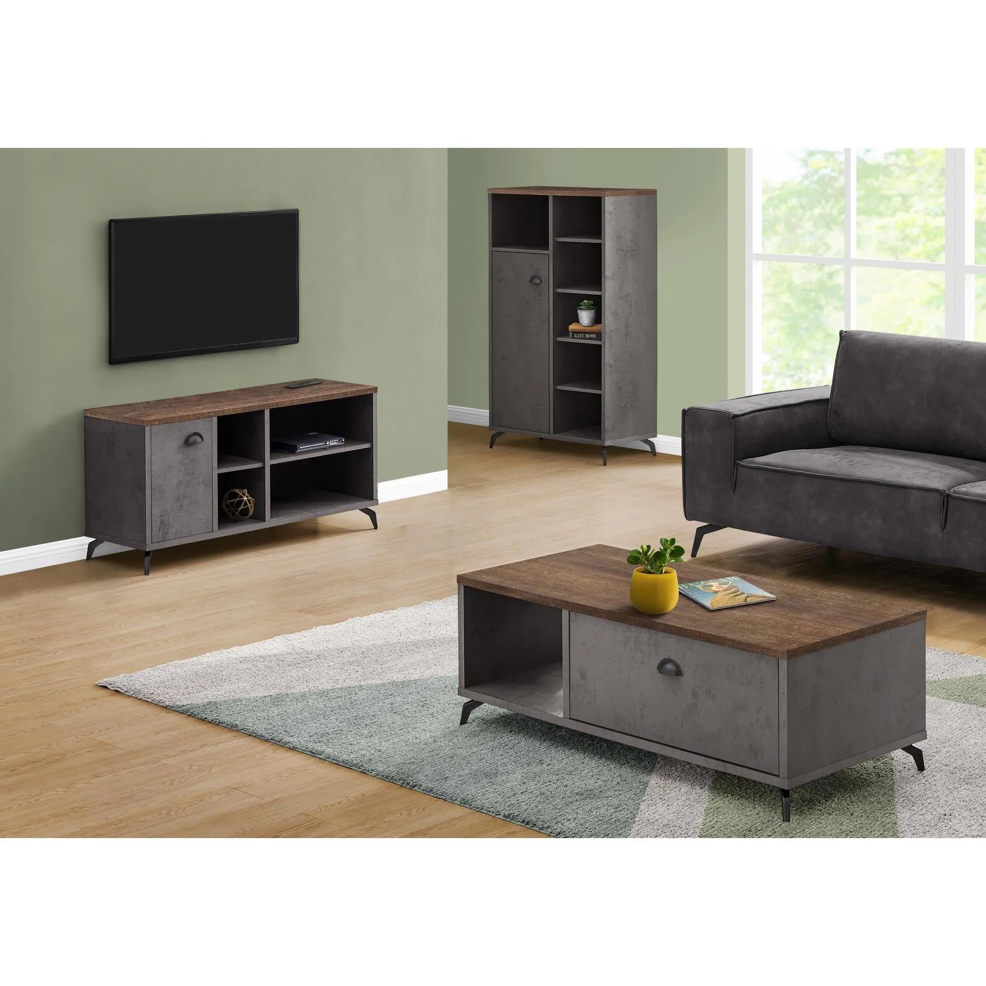 Monarch Meuble pour téléviseur avec support I 2830
