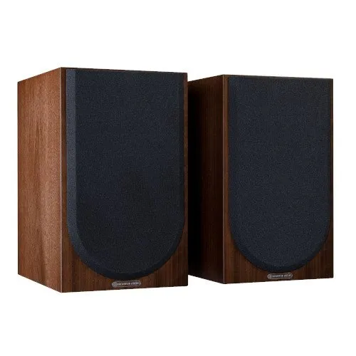 Monitor Audio Silver 100 Bookshelf Speakers Pair 7G Walnut