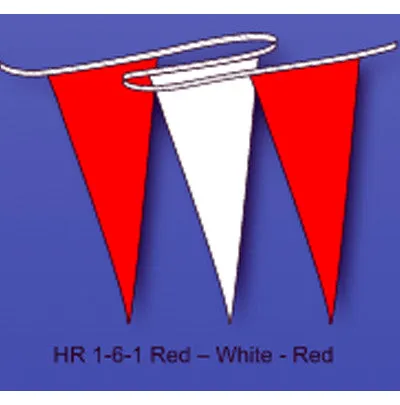 Multicolored Hurricane Pennant/Streamer