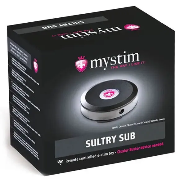 Mystim Black Rechargeable Estim Receiver Channel 2