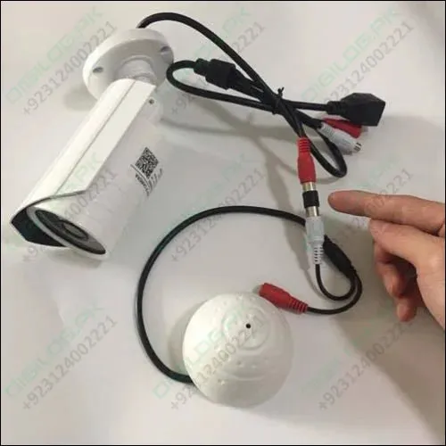 New 50-150 Square Meters High Sensitivity Mini Cctv Security Surveillance Microphone Audio Input For 1080p Wifi Ip Cameras Dvr