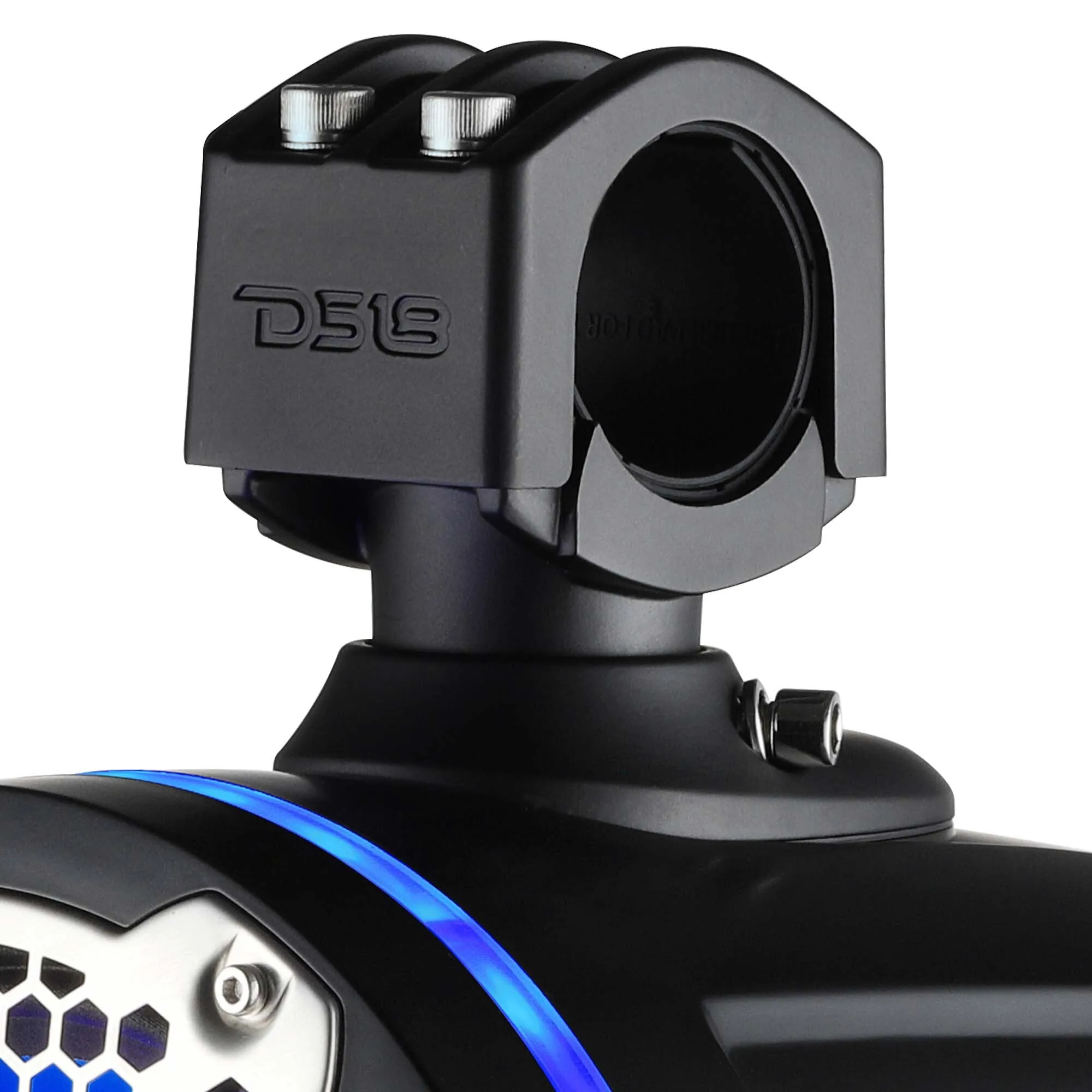 NXL 8" Neodymium Marine and Powersports Towers with Built-in Passive Radiator, 1" Driver and LED RGB Lights 180 Watts Rms